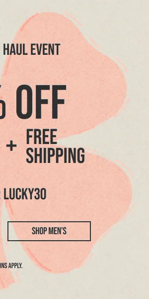 30% off $150 Shop Men