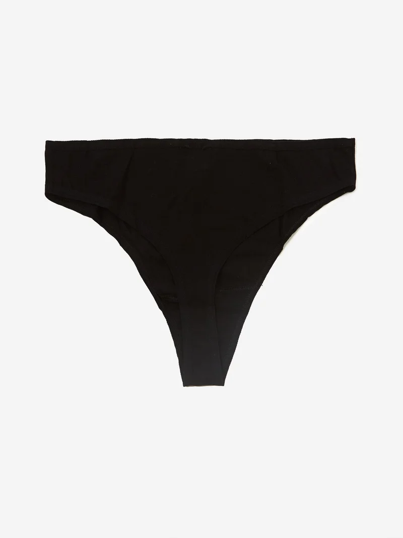 Image of Baserange Enna Thong - Black