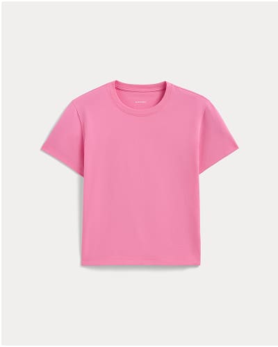 [Image]The Box-Cut Tee in Essential Cotton | Deep Pink
