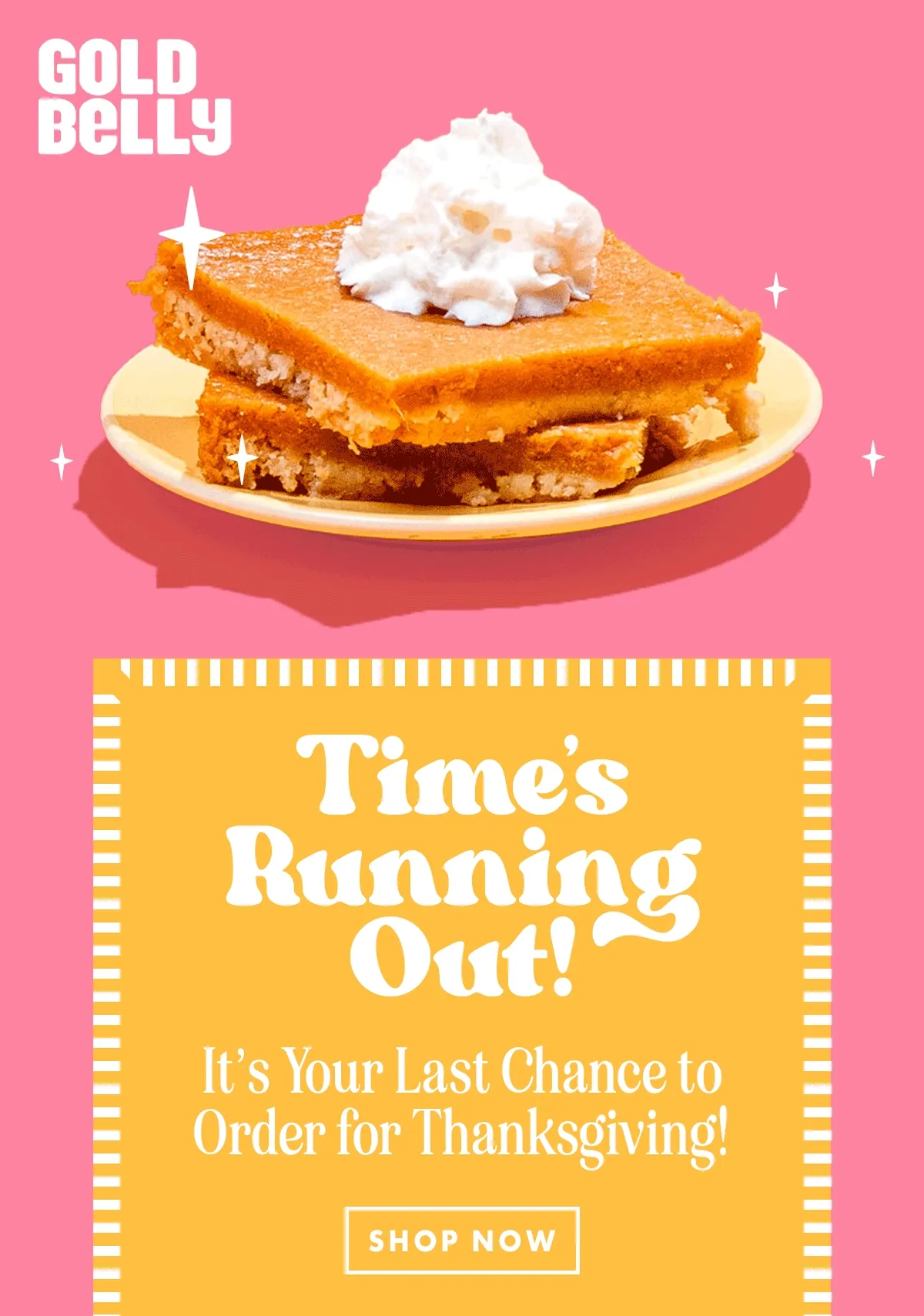 Time's running out Time's running out