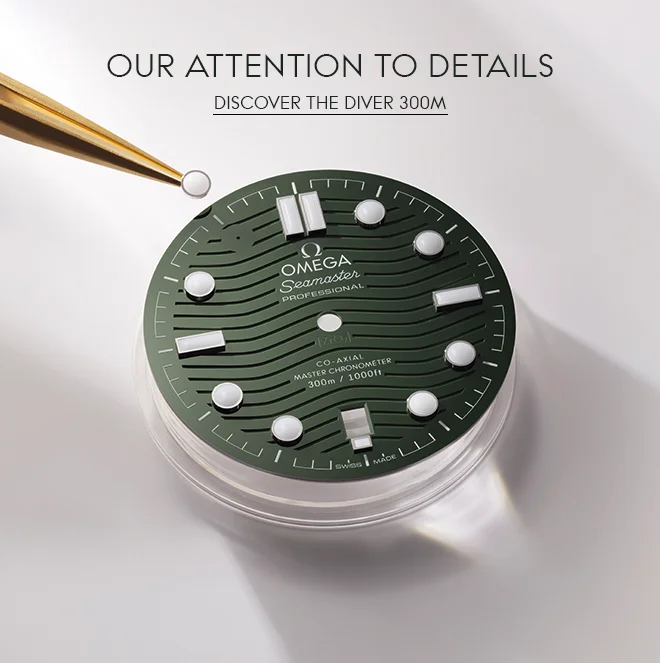 OUR ATTENTION TO DETAILS - DISCOVER THE DIVER 300M
