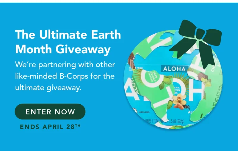 Enter the Ultimate Earth Month Giveaway now!
