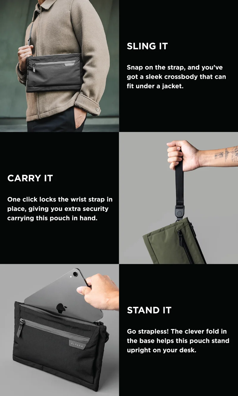zip pouch max v2 features