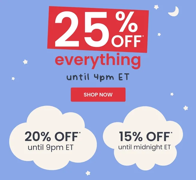 25% OFF everything