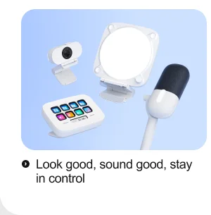 Look good, sound good, stay in control