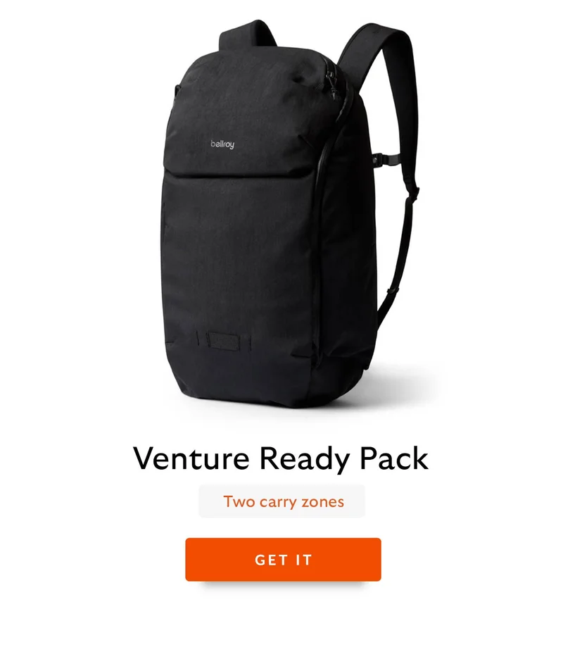 Venture Ready Pack
