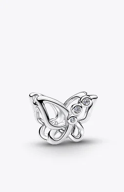 Butterfly Openwork Charm