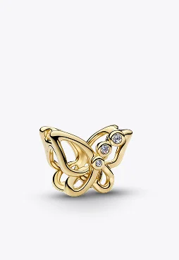 Butterfly Openwork Charm