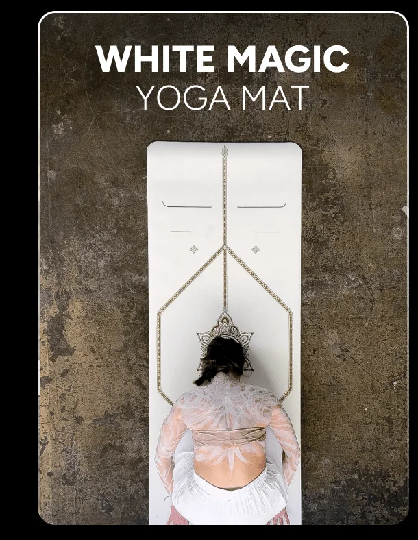 White Magic Yoga Mat