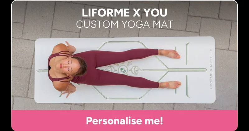 Liforme X You Custom Yoga Mat