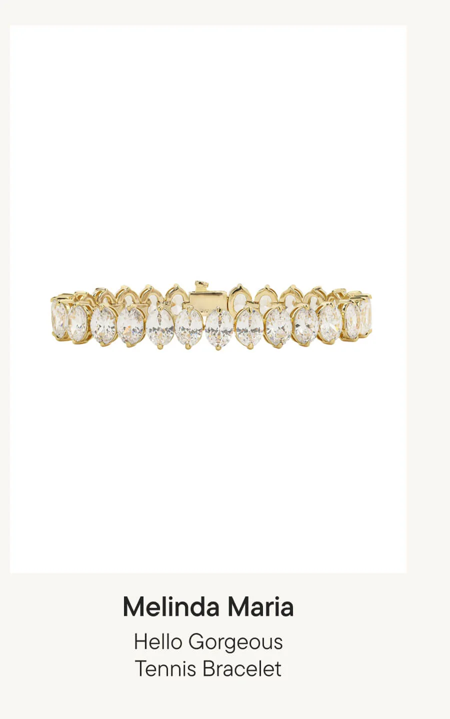 Hello Gorgeous Tennis Bracelet