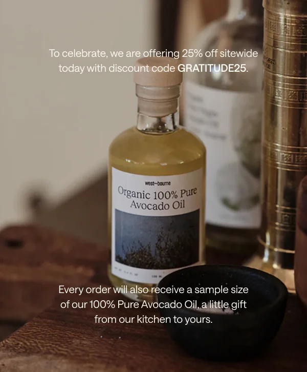 To celebrate we are offering 25% off sitewide today with discount code GRATITUDE25.