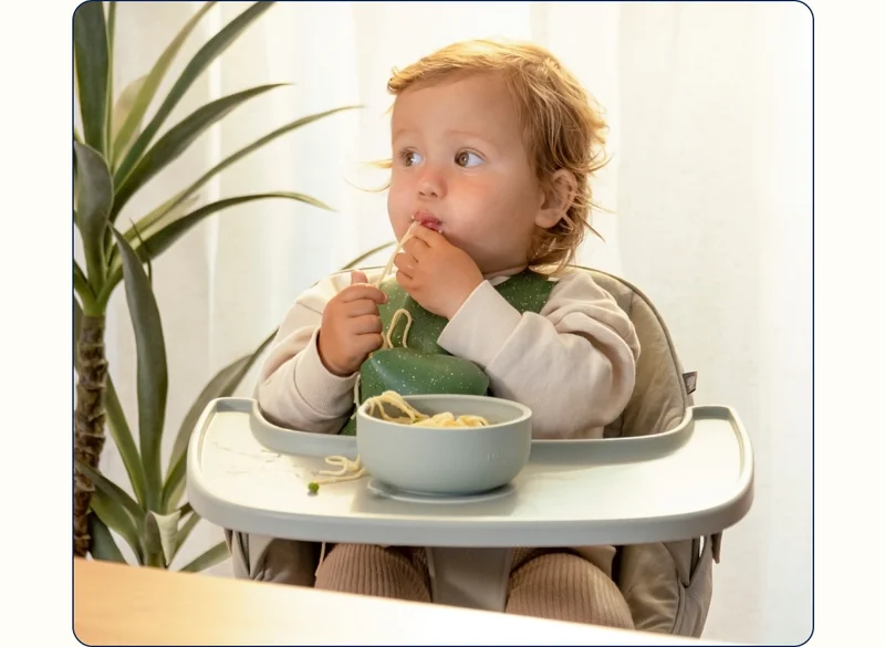 Save your little one a seat in The Chair. As functional as it is cool, this household essential is supportive, comfortable, and so easy to clean. Shop Now