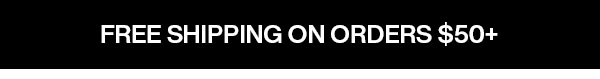 free shipping $50+