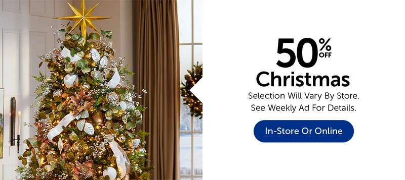 50% Off Christmas Decor