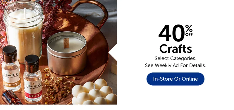 40% Off Crafts