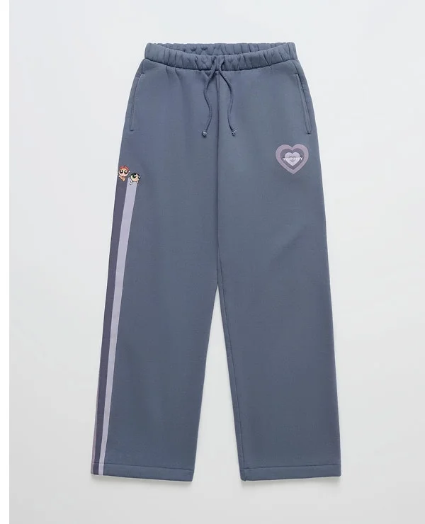 The Powerpuff Girls Heart Straight Sweatpant - Tide