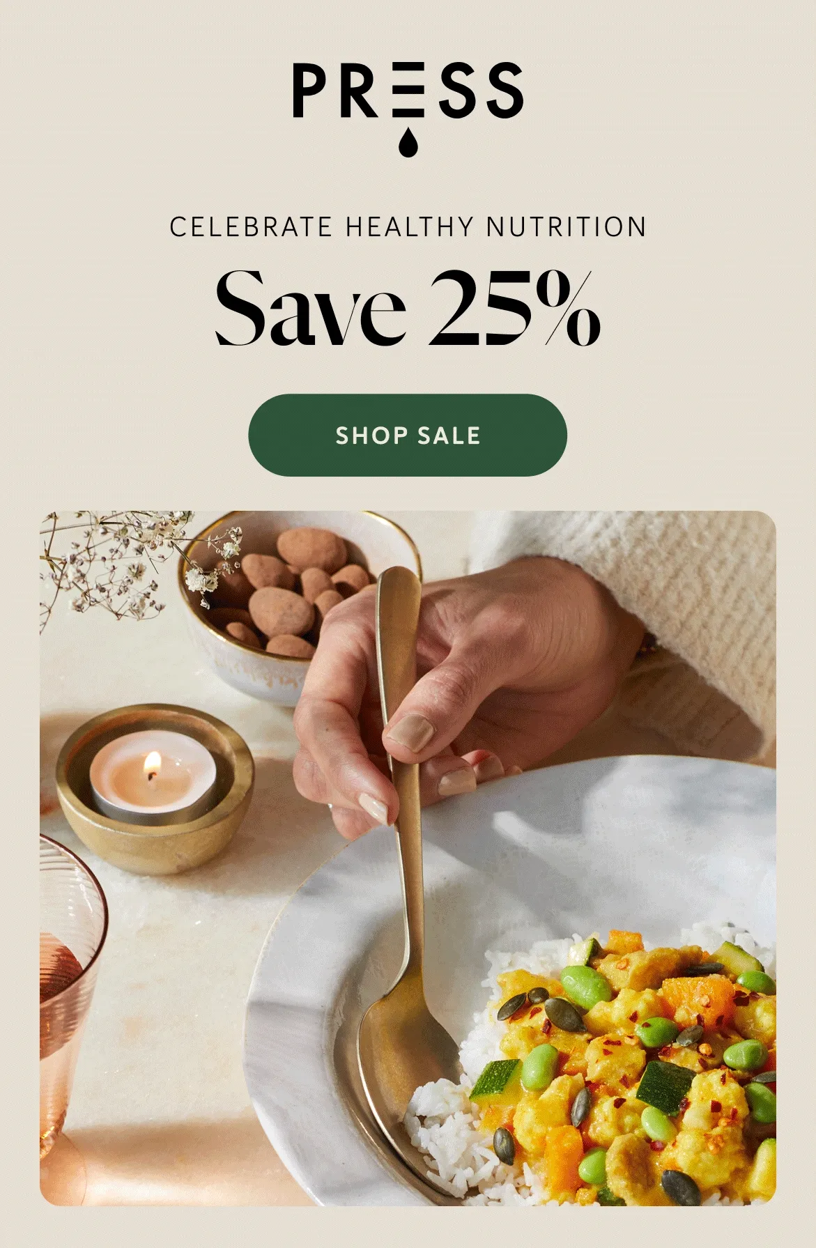 Celebrate Healthy Nutrition, Save 25%