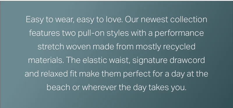 Easy to wear, easy to love.