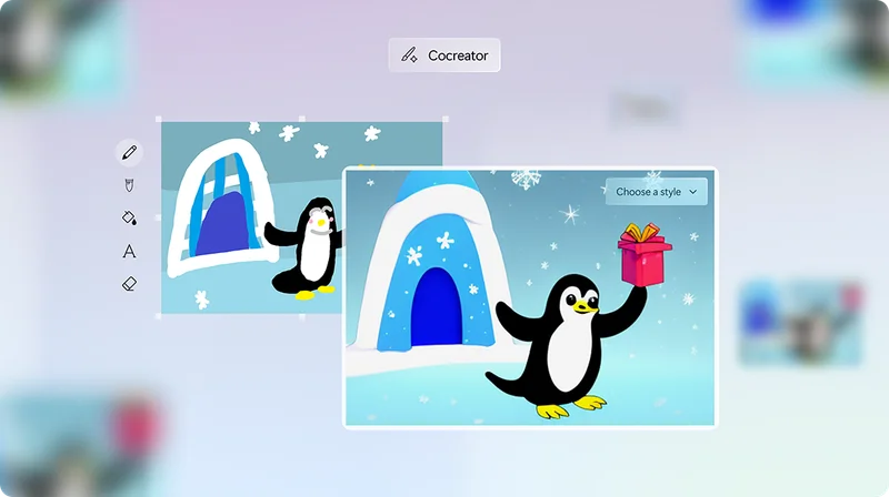 Copilot+ PC features: Cocreator.