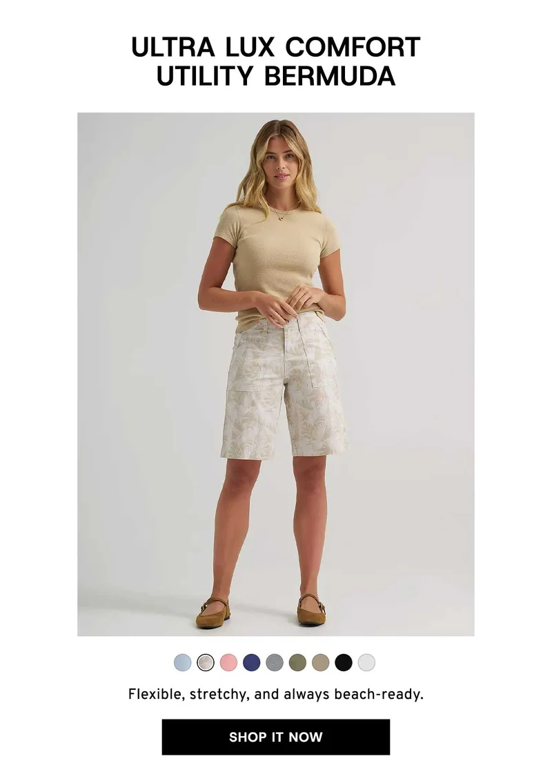 Ultra Lux Comfort Utility Bermunda - Shop It Now