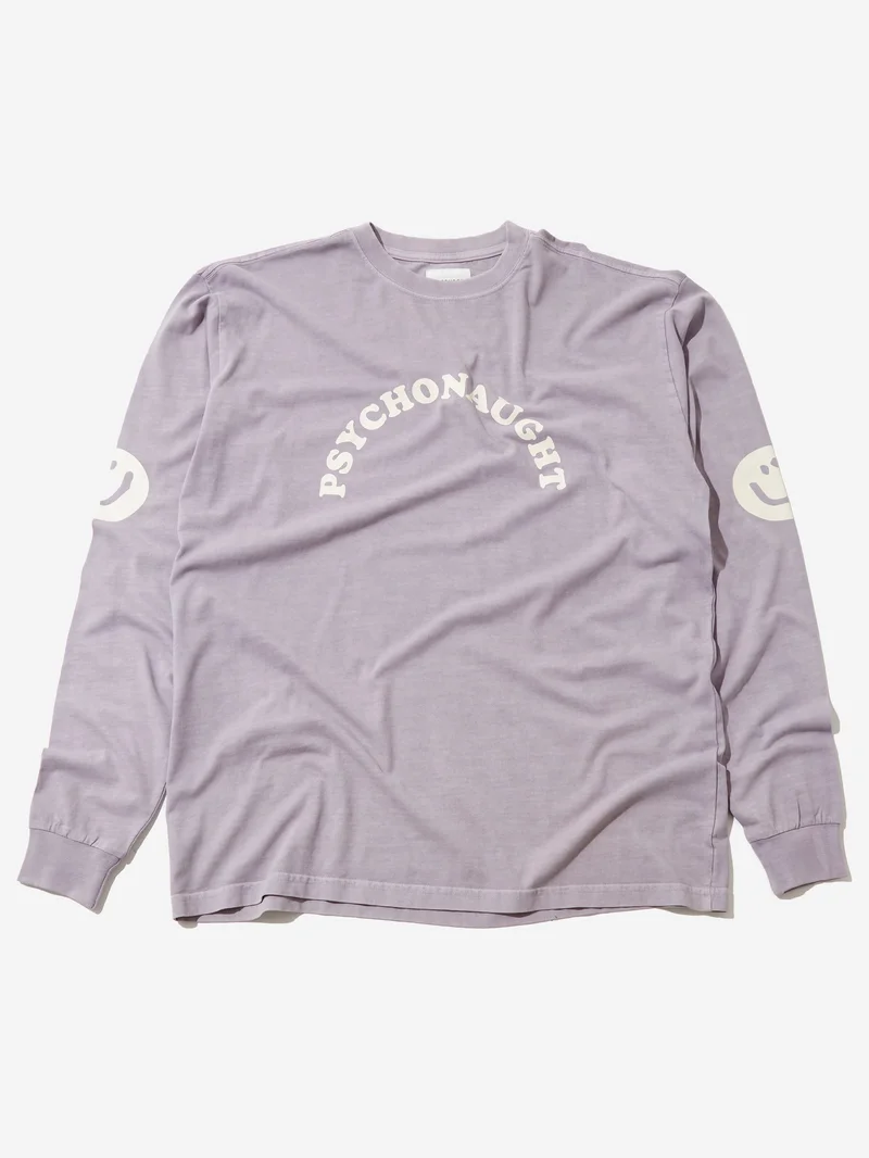 Image of Goodhood Worldwide Psychonaut Long Sleeve T-Shirt - Keepsake Lilac