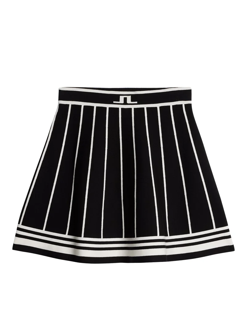 Image of Irma Knitted Skirt / Black