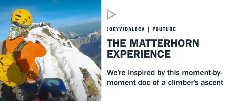 climbing matterhorn