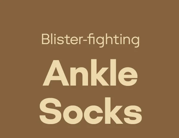 Blister-fighting Ankle Socks