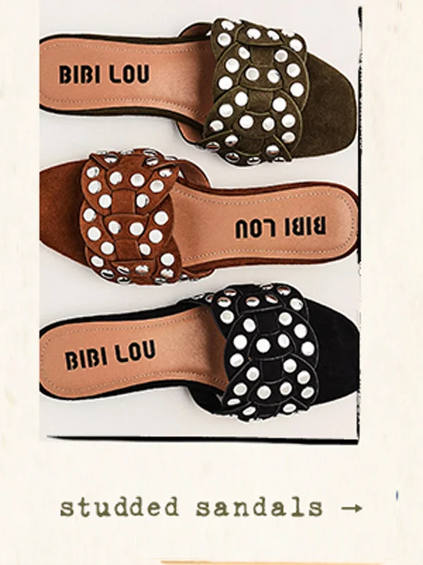 studded sandals