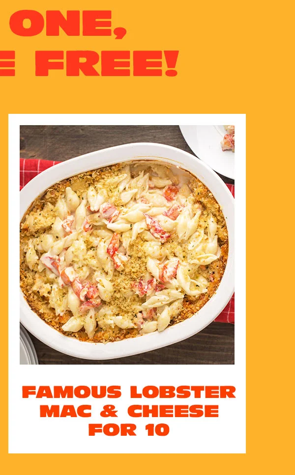 Lobster Mac & Cheese for 10
