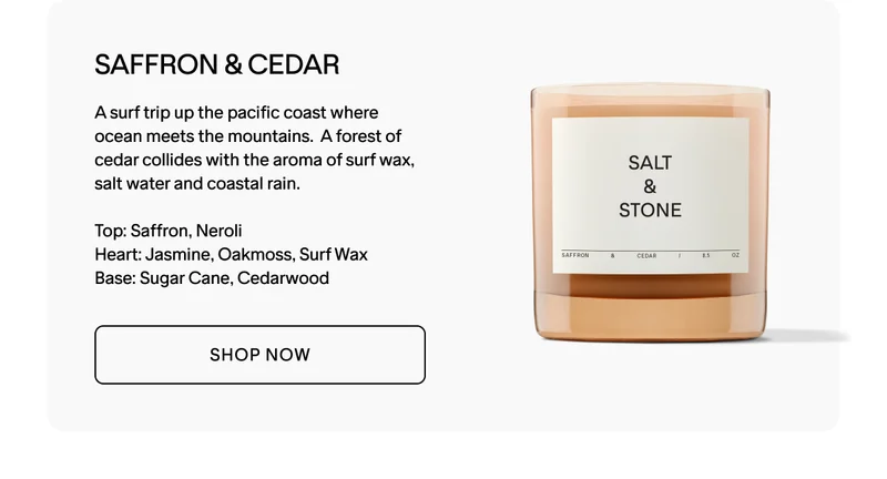 SAFFRON & CEDAR