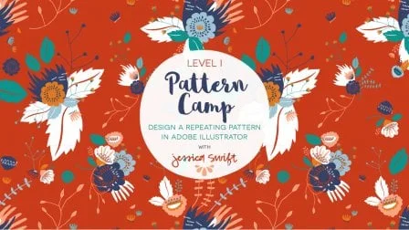 Pattern Camp – Level I: Design a Repeating Pattern in Adobe Illustrator