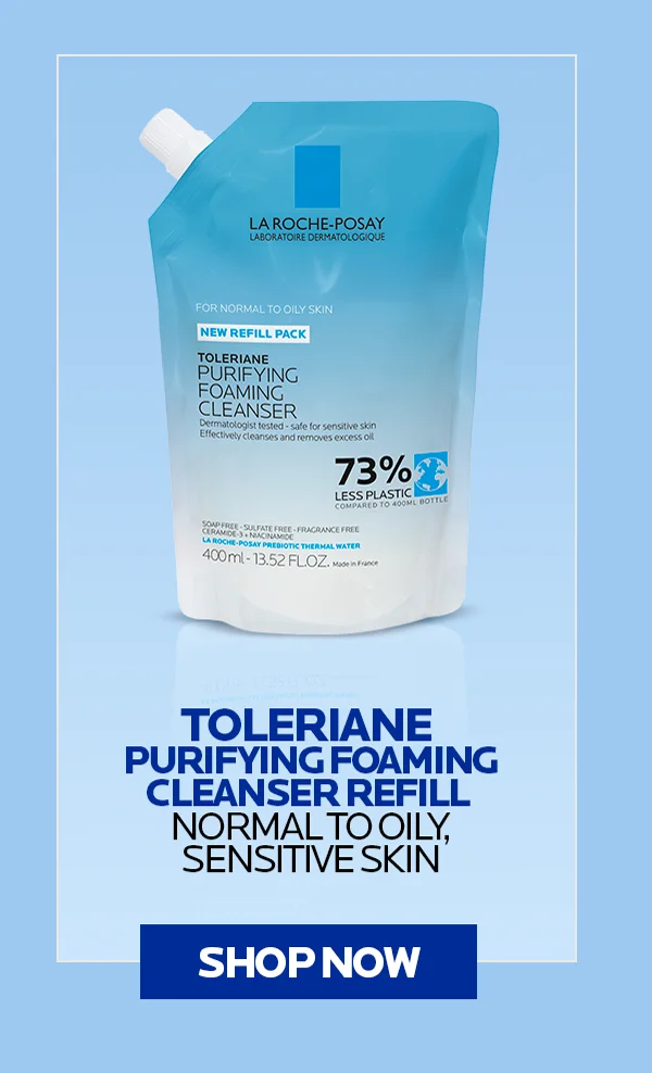 Toleriane purifying foaming cleanser refill