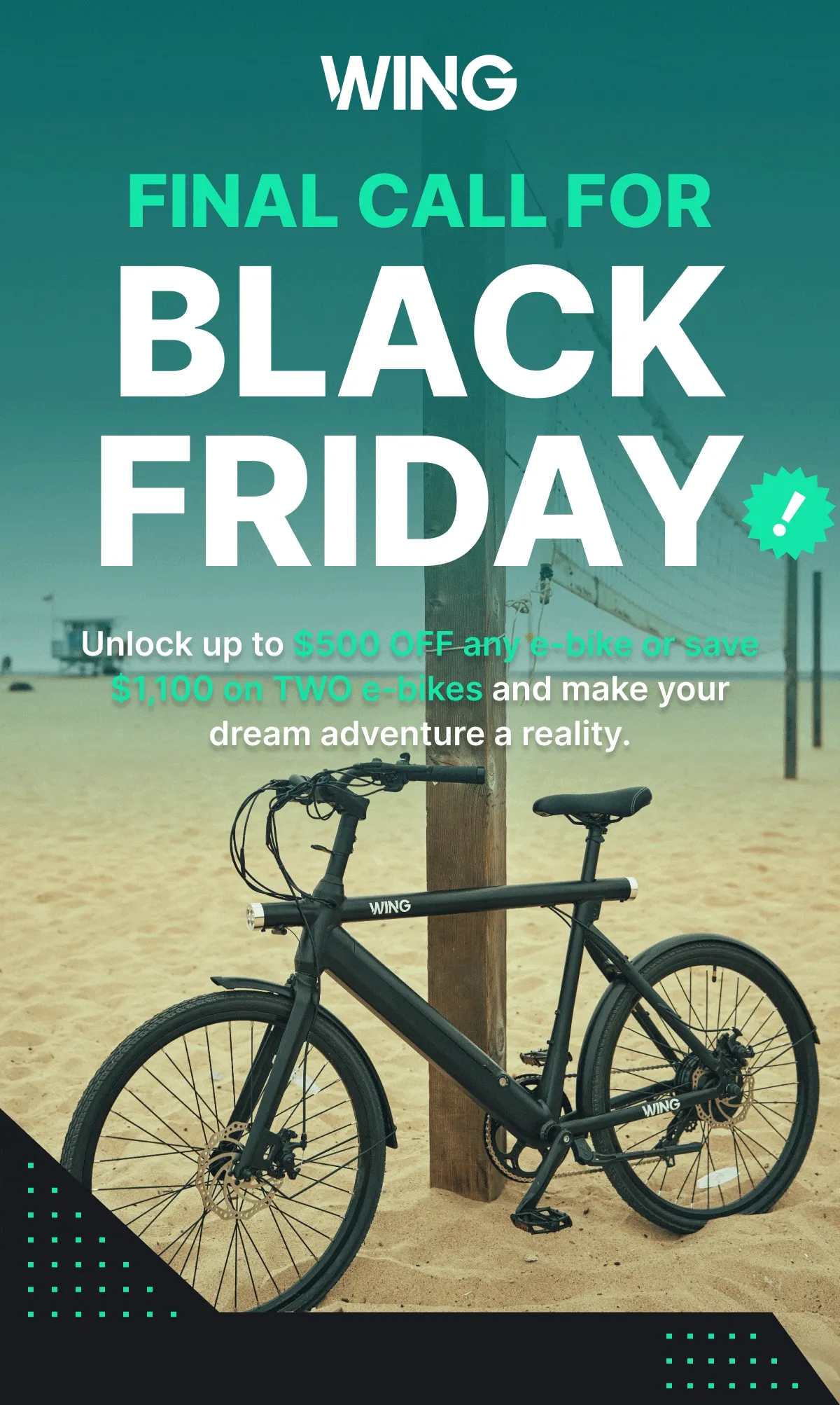 Final call for Black Friday!