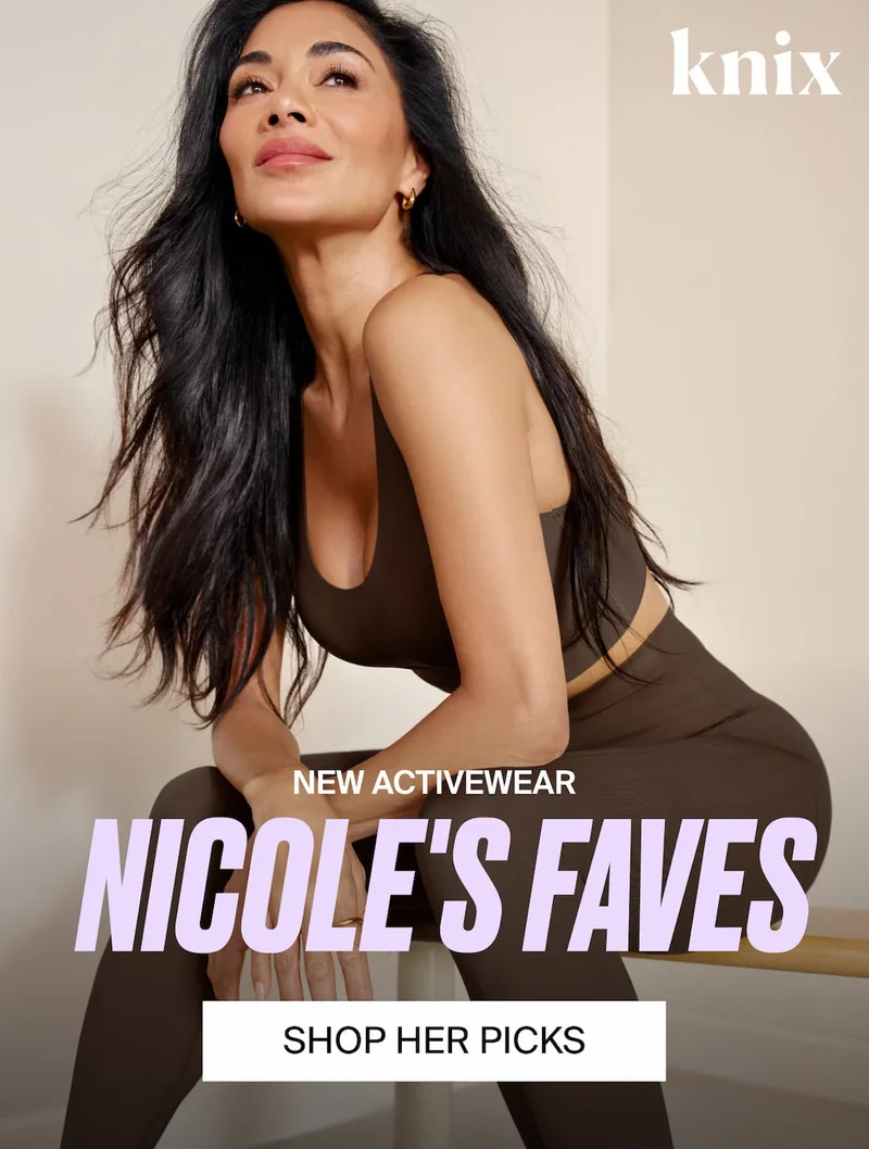 NEW ACTIVEWEAR - NICOLE'S FAVES. SHOP HER PICKS