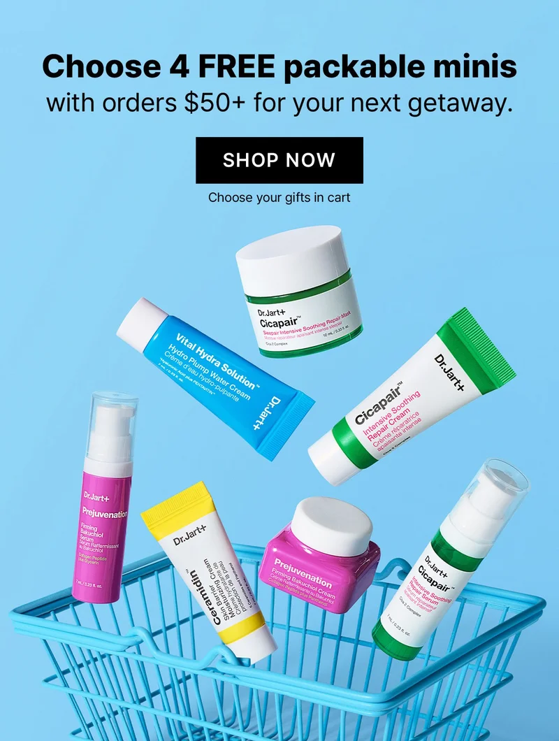 Calling all sensitive skin types. Get 3 free Cicapair full sizes with orders $65+.