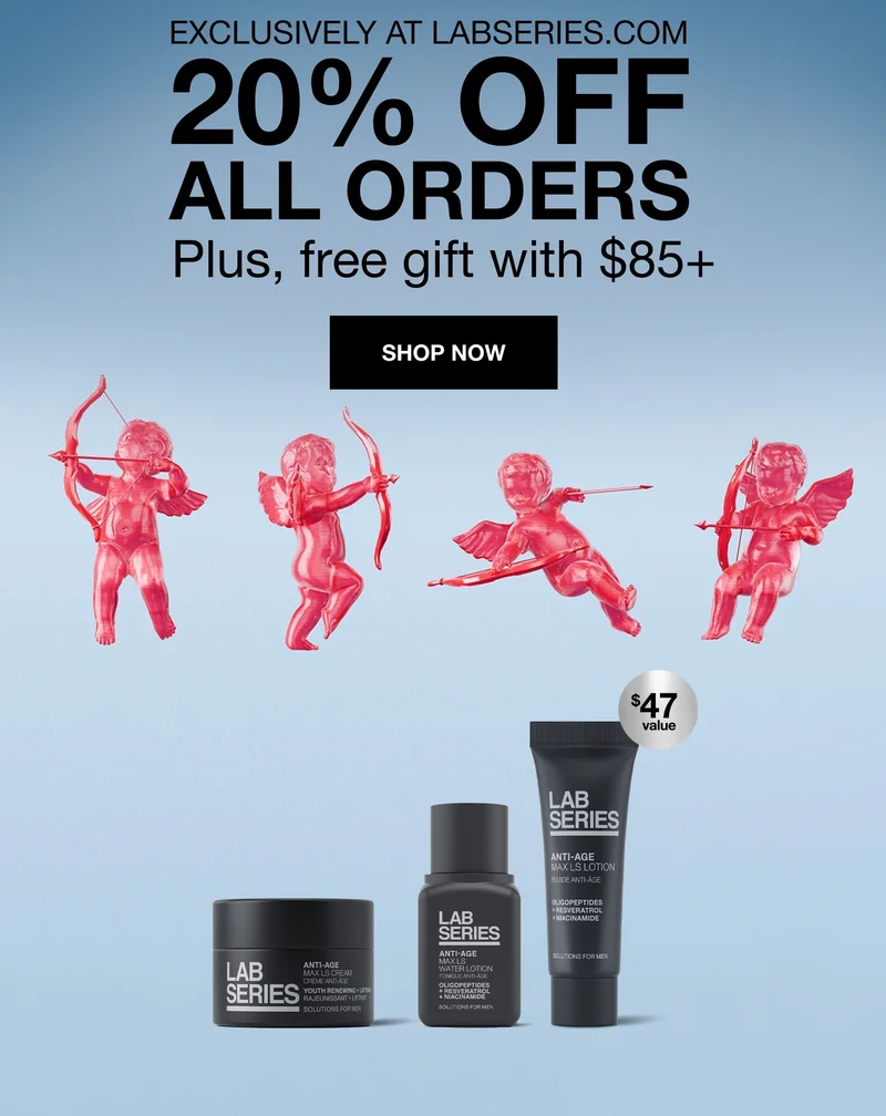 20% OFF SITEWIDE. Plus, free gift with $85+. SHOP NOW.