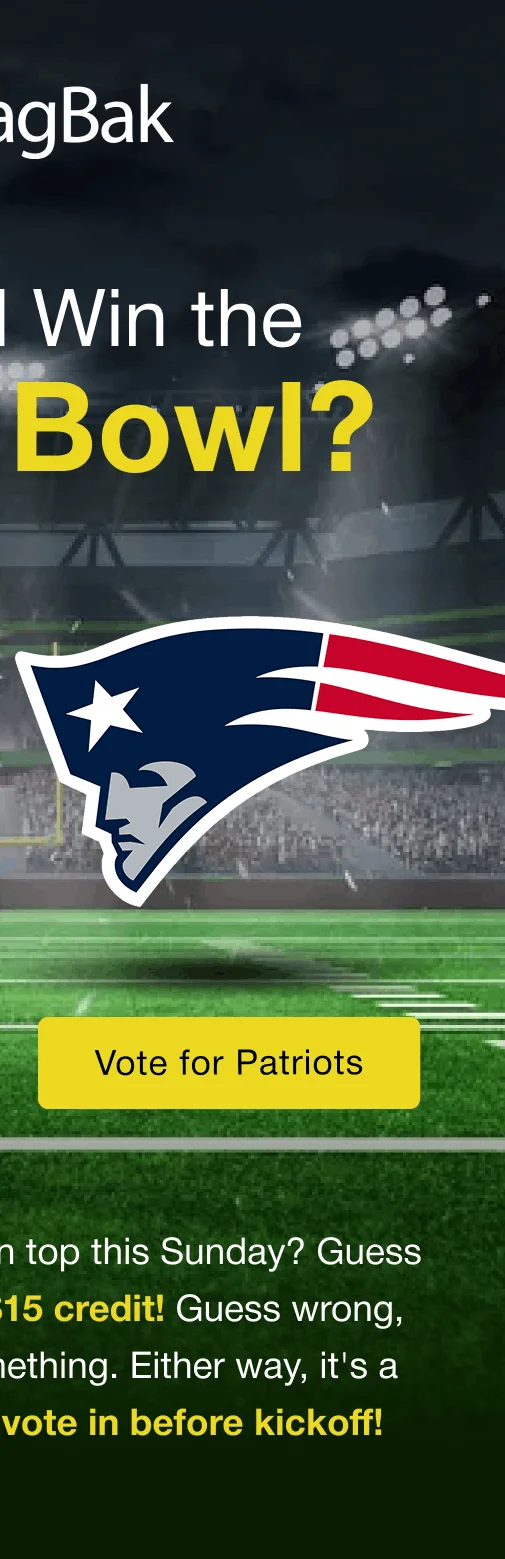 Either way, it's a winning play. Get your vote in before kickoff! Vote Patriots