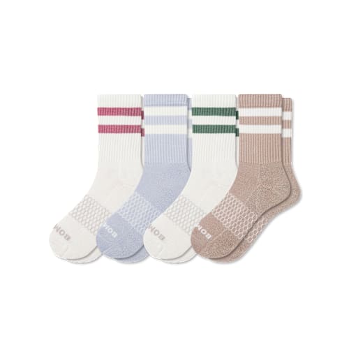 Women's Vintage Stripes Half Calf Sock 4-Pack