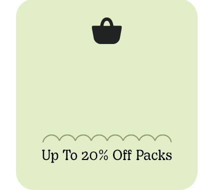 Up To 20% Off Packs