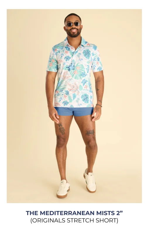 Originals Stretch Short: The Mediterranean Mists 2"