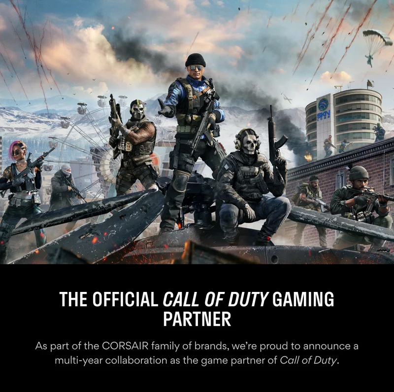 THE OFFICIAL CALL OF DUTY GAMING PARTNER
