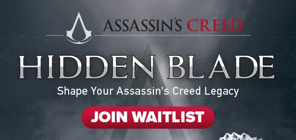 HIDDEN BLADE: SHAPE YOUR ASSASSIN'S CREED LEGACY