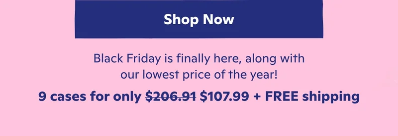 9 cases for only $107.99 + FREE shipping