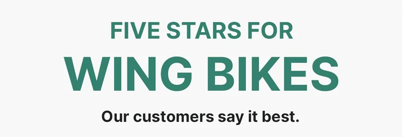 Five Stars For Wing Bike