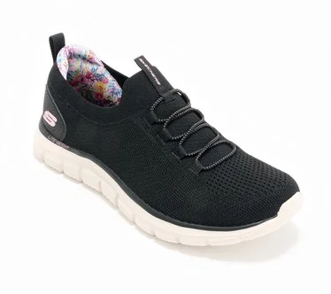 Skechers Track Washable Vegan Knit Bungee Sneakers - Uniquely Me