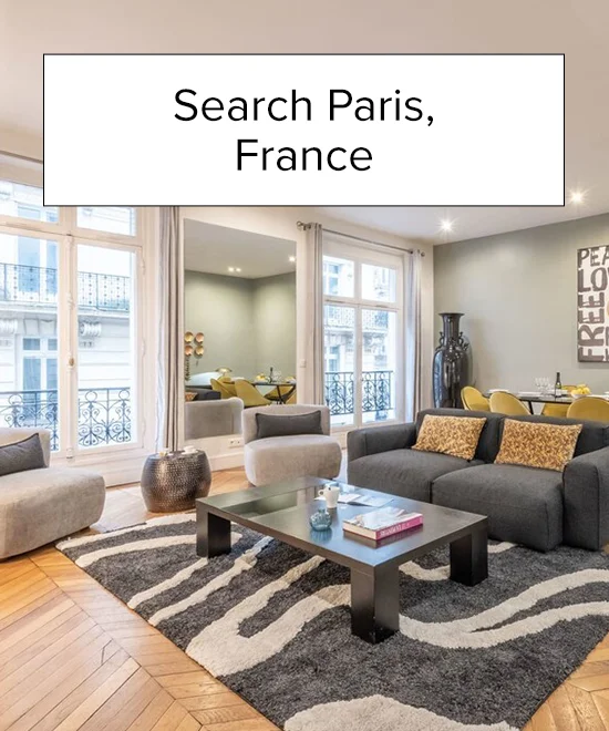 Experience a chic private home rental in Paris, France.