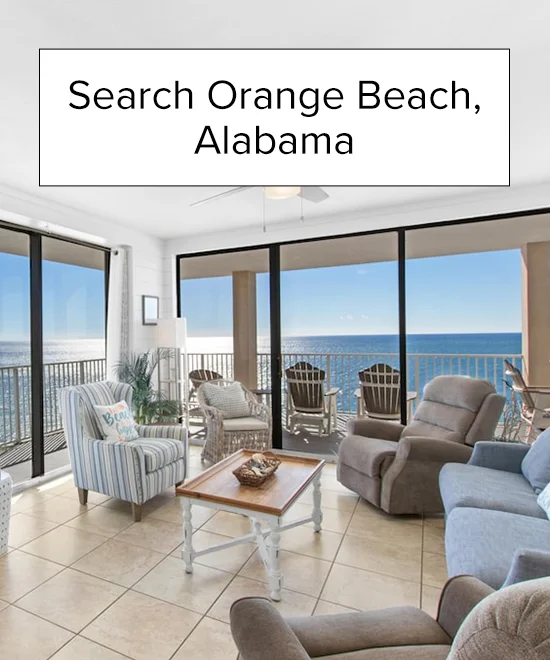 Experience stunning views in a private home rental in Orange Beach, Alabama.