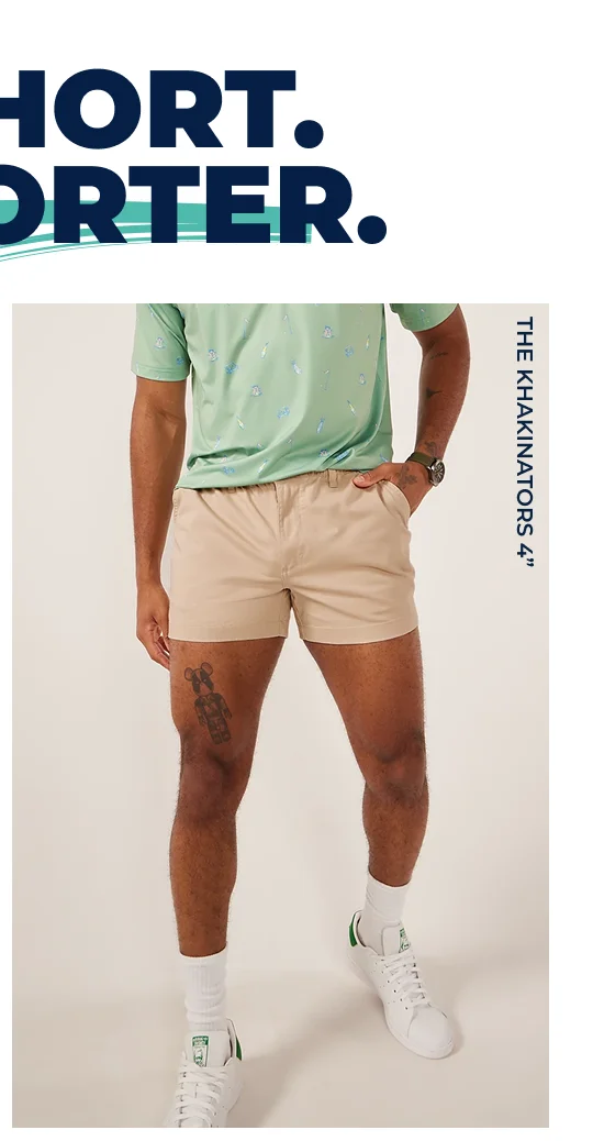 Originals Stretch Short: The Khakinators 4"
